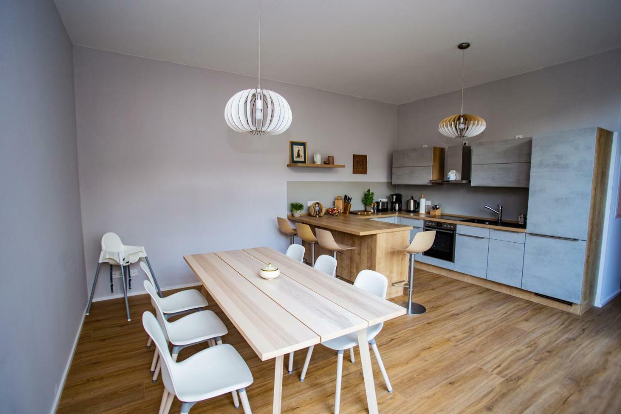Eckhof Domizil - Grosszuegige Ferienwohnung Mit Kleinem Garten In Der Altstadt Von Gotha Exteriör bild