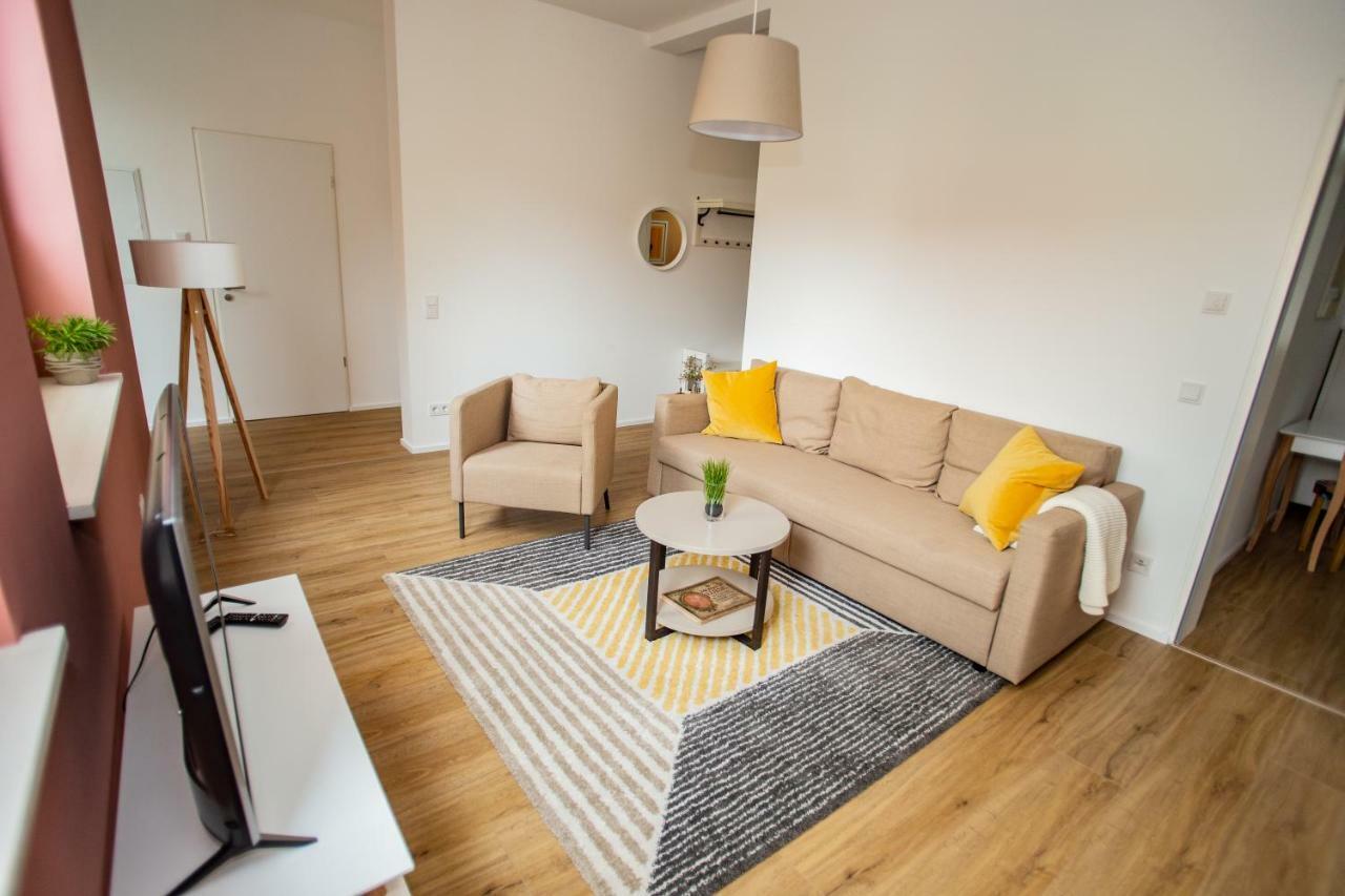 Eckhof Domizil - Grosszuegige Ferienwohnung Mit Kleinem Garten In Der Altstadt Von Gotha Exteriör bild